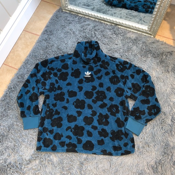 Adidas Bellista Sherpa Sweatshirt - Picture 4 of 8